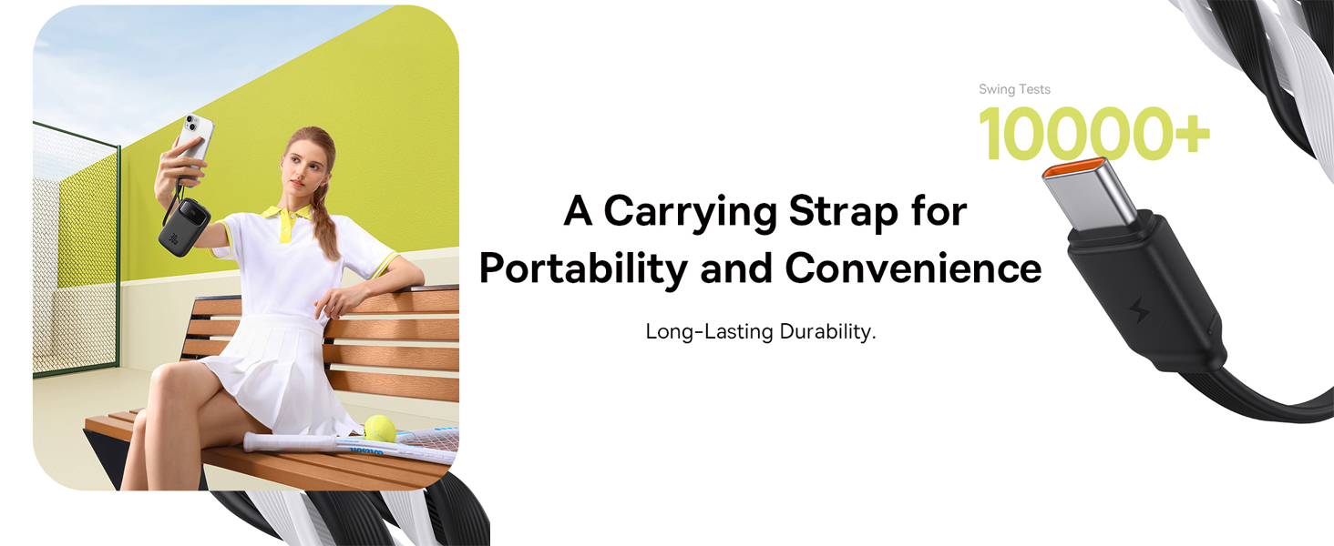 Baseus QPow2 20000mAh Digital Display Fast Charge Power Bank 30W With Built